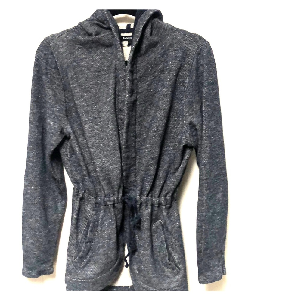 Relativity | Navy Hooded Sweater